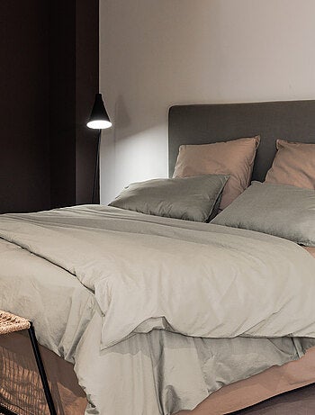 Taie d'oreiller coton lavé PALACE