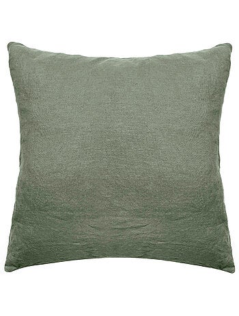 Taie d'oreiller coton lavé PALACE