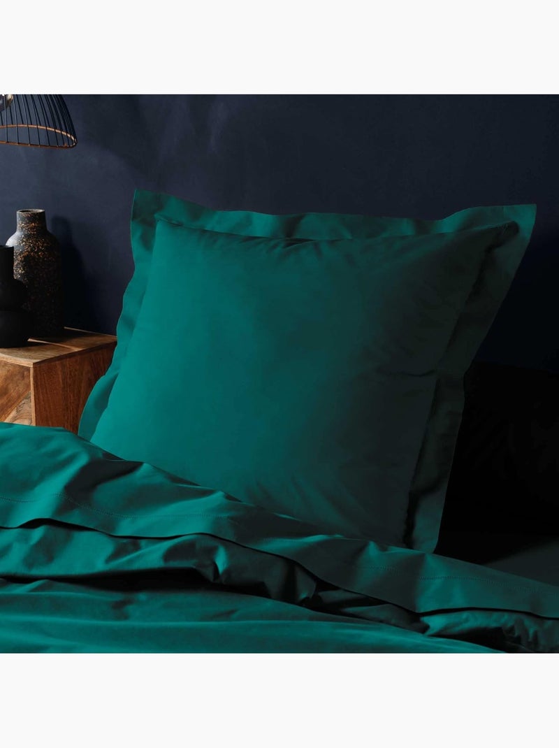 Taie d'oreiller Coton LINA PROMO LINGE Vert - Kiabi