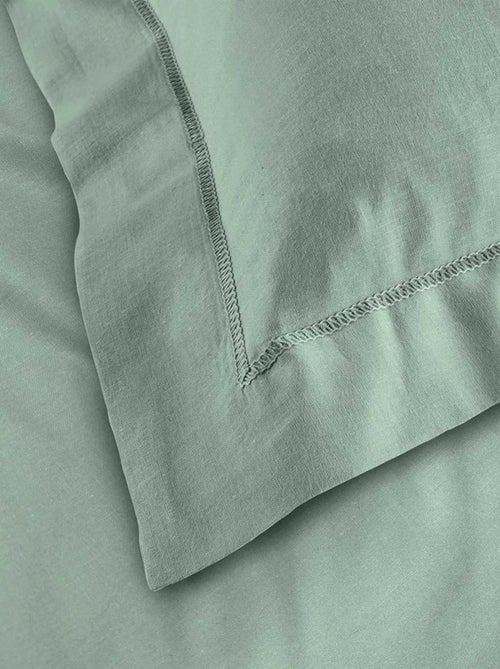 Taie d'oreiller Coton LINA PROMO LINGE - Kiabi Taie d'oreiller Coton LINA PROMO LINGE - Kiabi