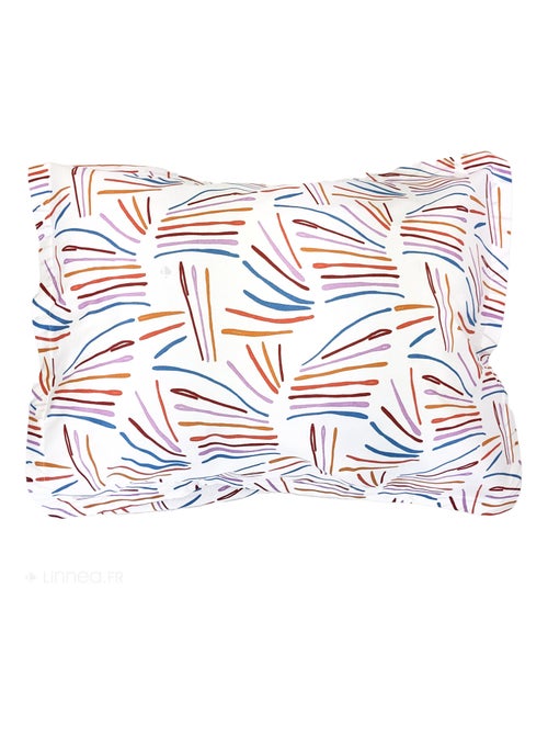 Taie d'oreiller coton PERROQUET - Kiabi