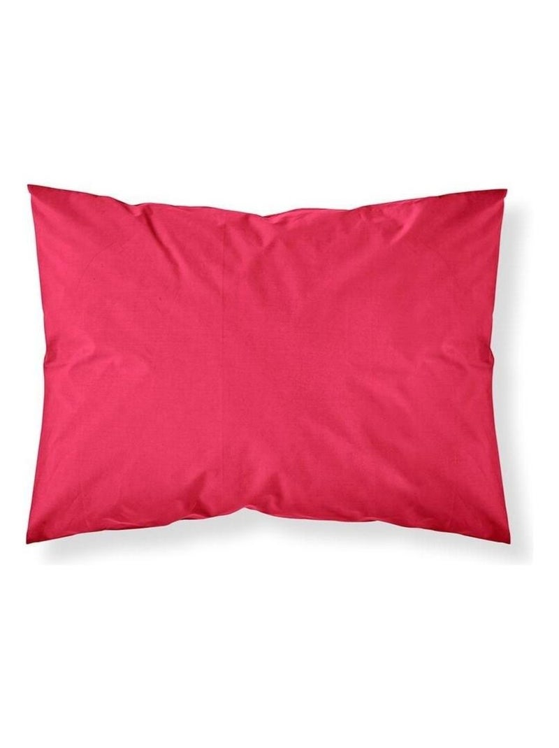 Taie d'oreiller coton uni 57FILS Rouge - Kiabi