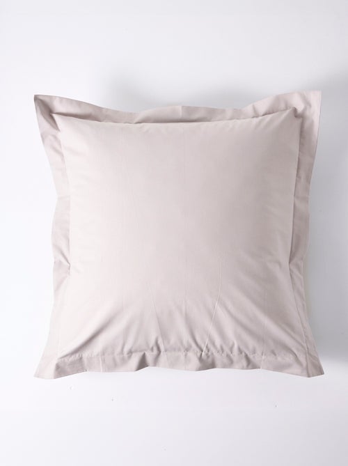 Taie d'oreiller coton unie - Kiabi