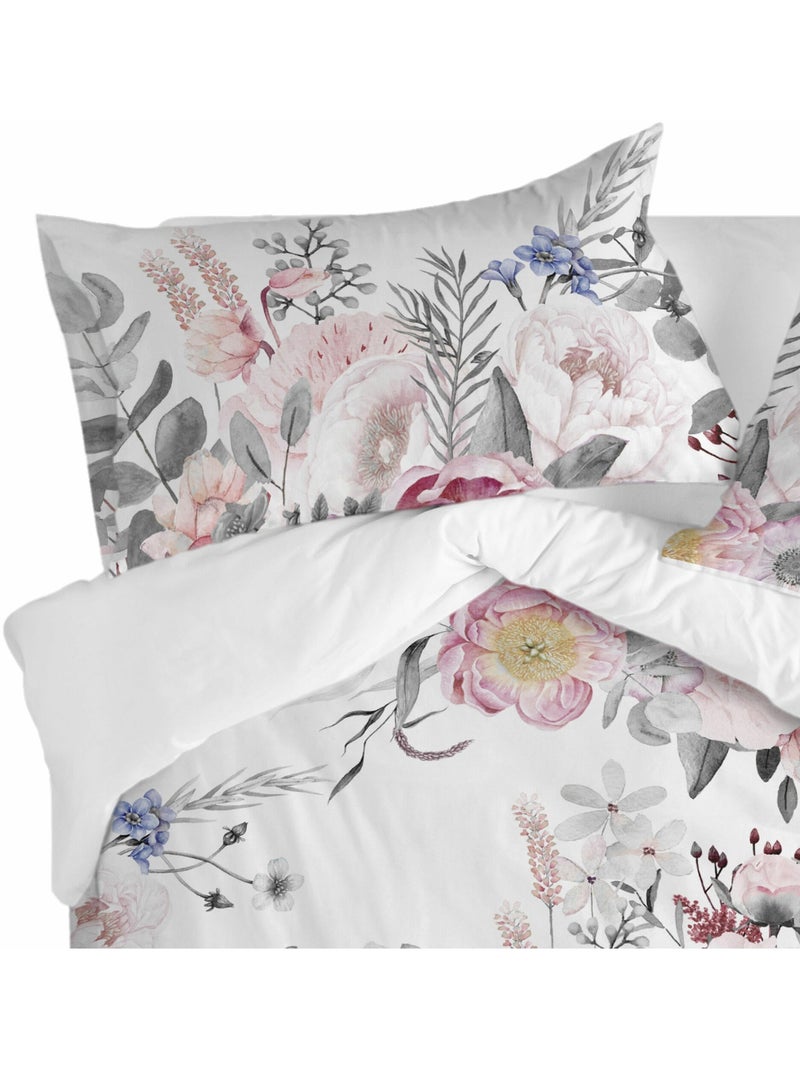 Taie d'oreiller Delicate bouquet "Happyfriday" Multicolore - Kiabi