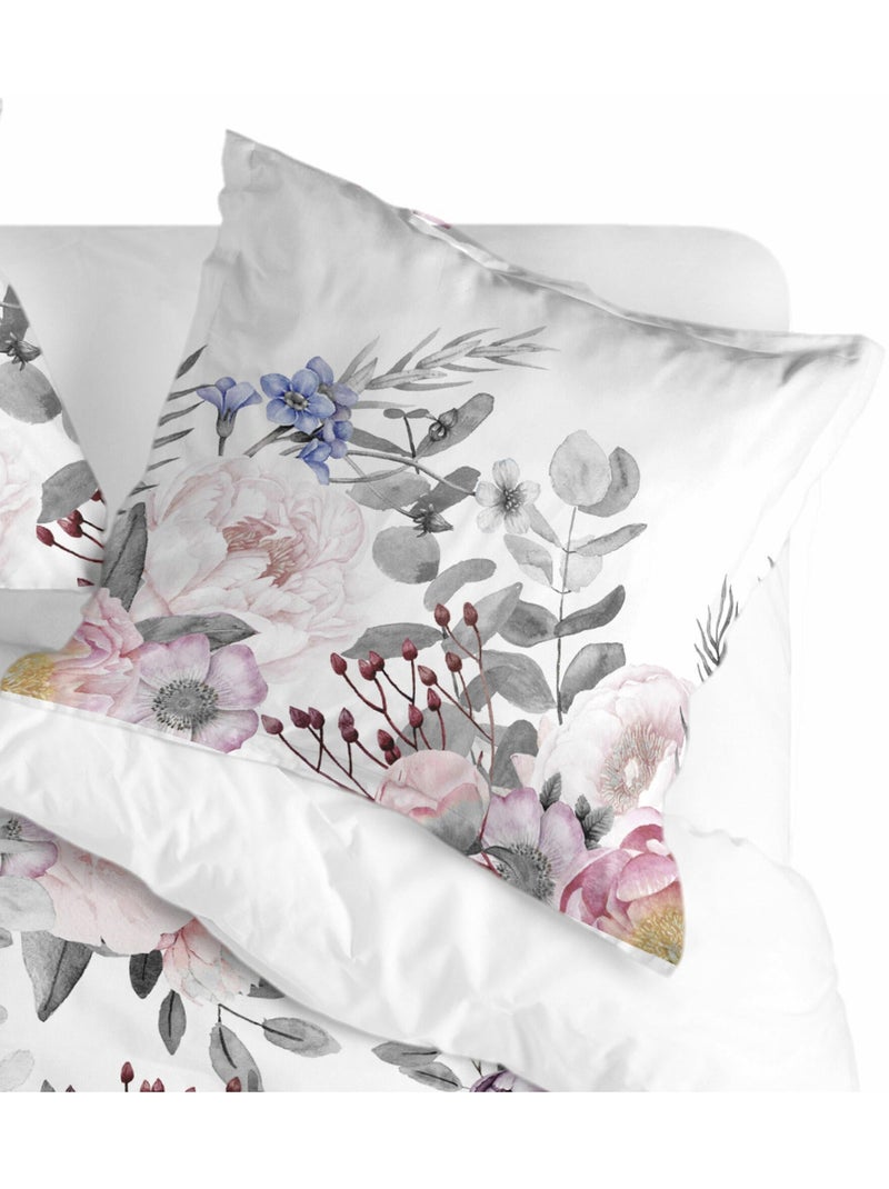 Taie d'oreiller Delicate bouquet "Happyfriday" Multicolore - Kiabi
