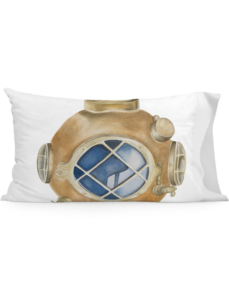 Taie d'oreiller Diving suit "Happyfriday" Multicolore - Kiabi