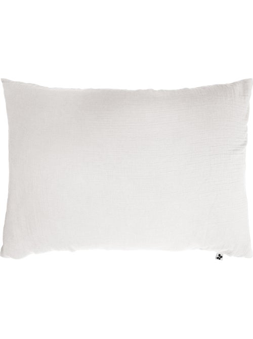Taie d’Oreiller – Double Gaze de Coton – Gaïa Minuit - Kiabi