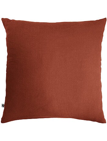 Taie d’Oreiller – Double Gaze de Coton – Gaïa Minuit