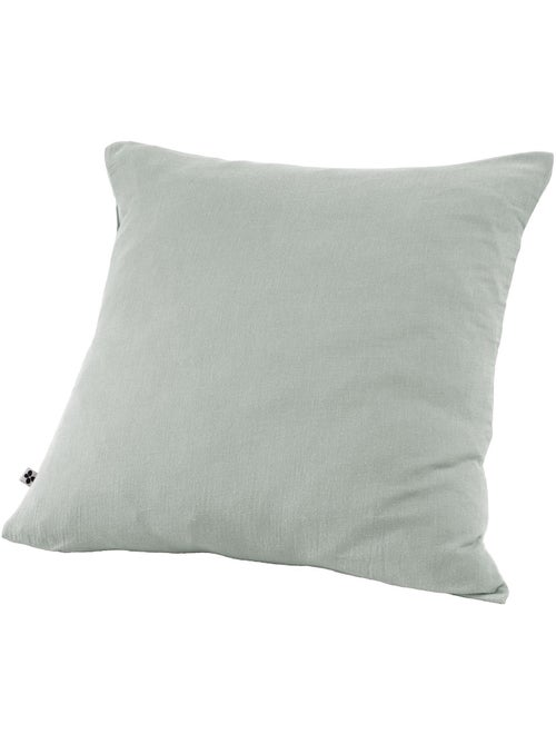 Taie d’Oreiller – Double Gaze de Coton – Gaïa Minuit - Kiabi