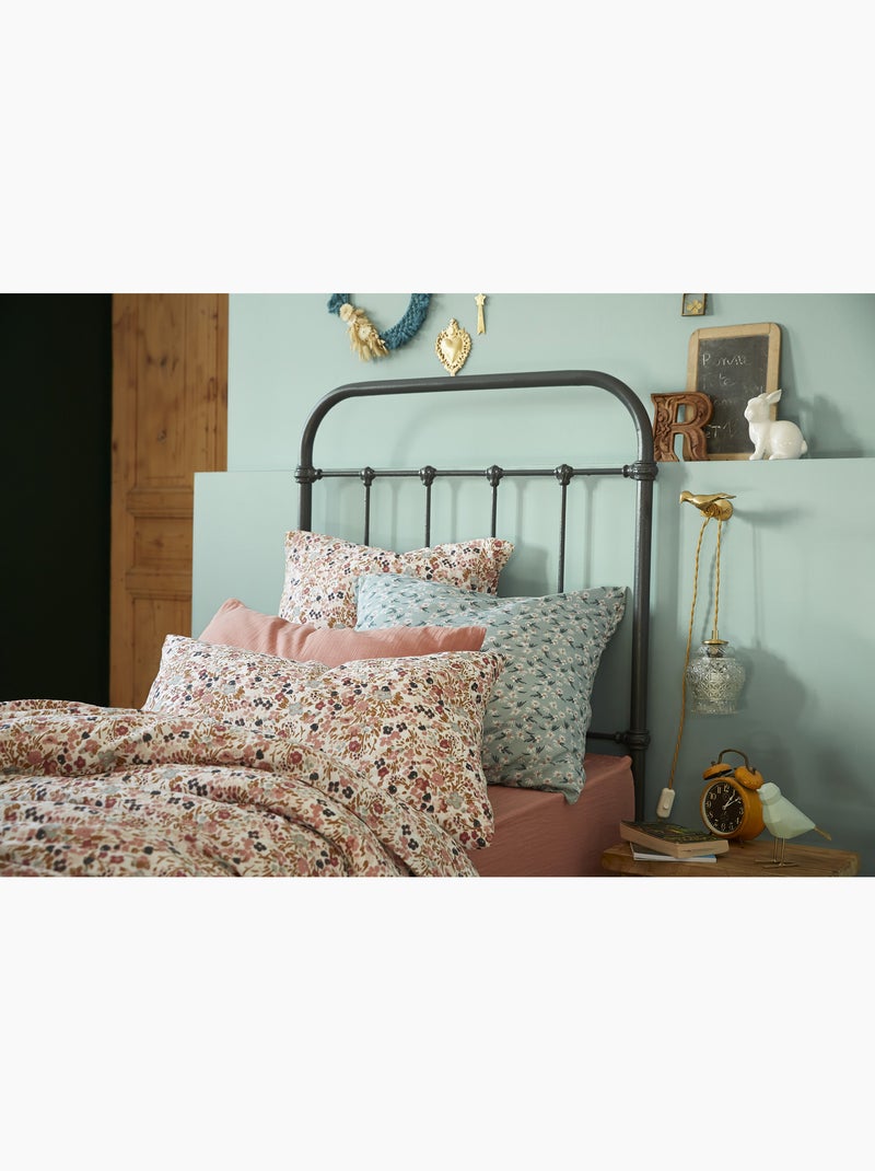 Taie d’oreiller – Double Gaze de Coton Imprimée CAPUCINE Pampa Beige - Kiabi