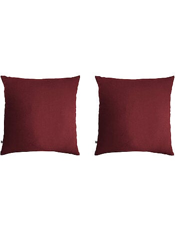 Taie d'oreiller double gaze (lot de 2)