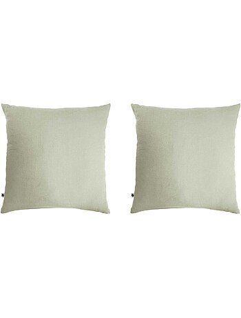 Taie d'oreiller double gaze (lot de 2)