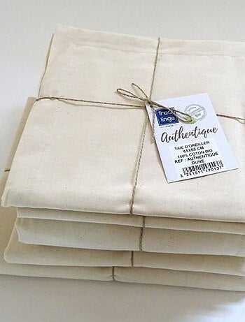 Taie d'oreiller en 100% coton biologique