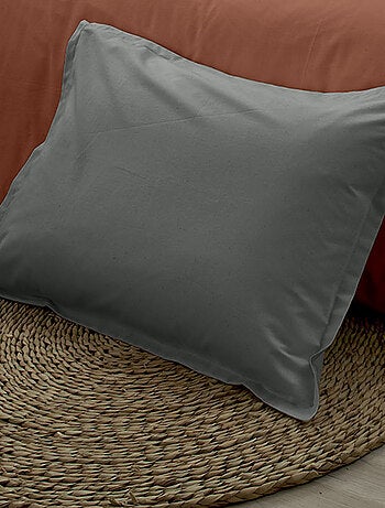 Taie d'oreiller en 100% coton biologique