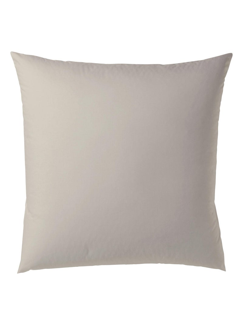 Taie d'oreiller en 100% coton Taupe - Kiabi