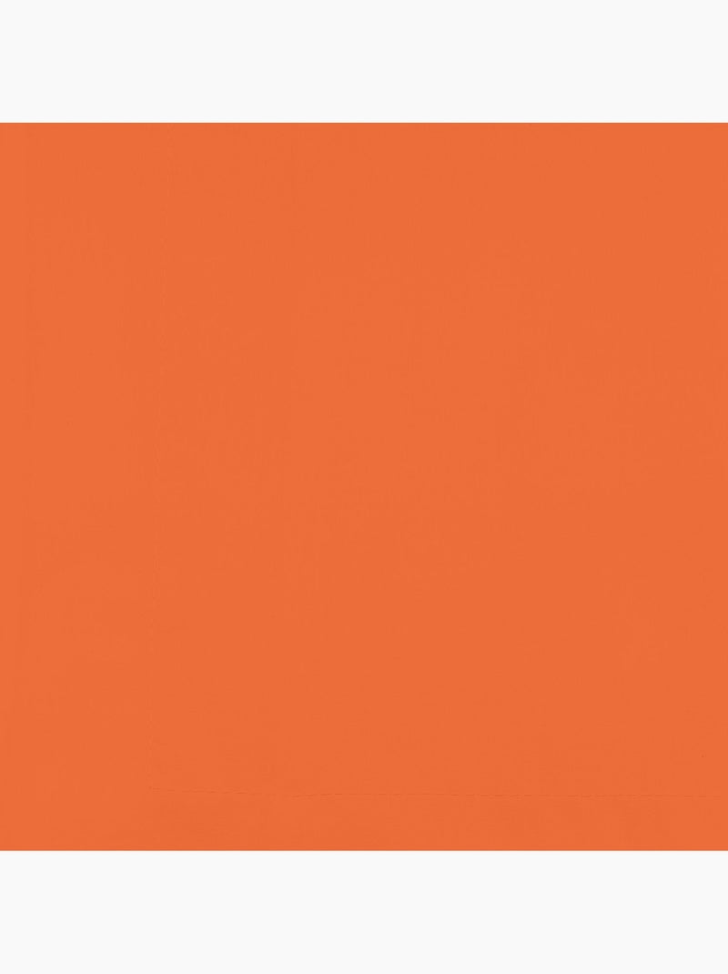 Taie d'oreiller en coton 57 fils Orange - Kiabi