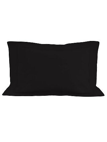 Taie d'oreiller en coton 57 fils UNI, par Soleil d'ocre