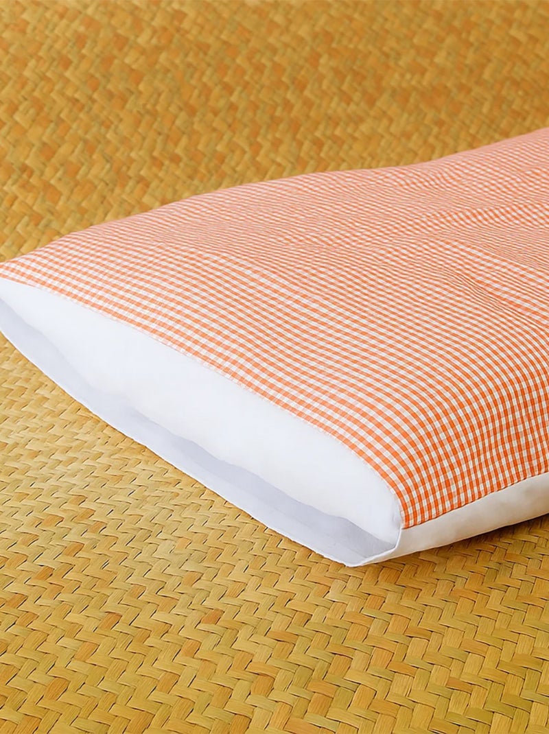 Taie d'oreiller en Coton Bio Blanc - Kiabi