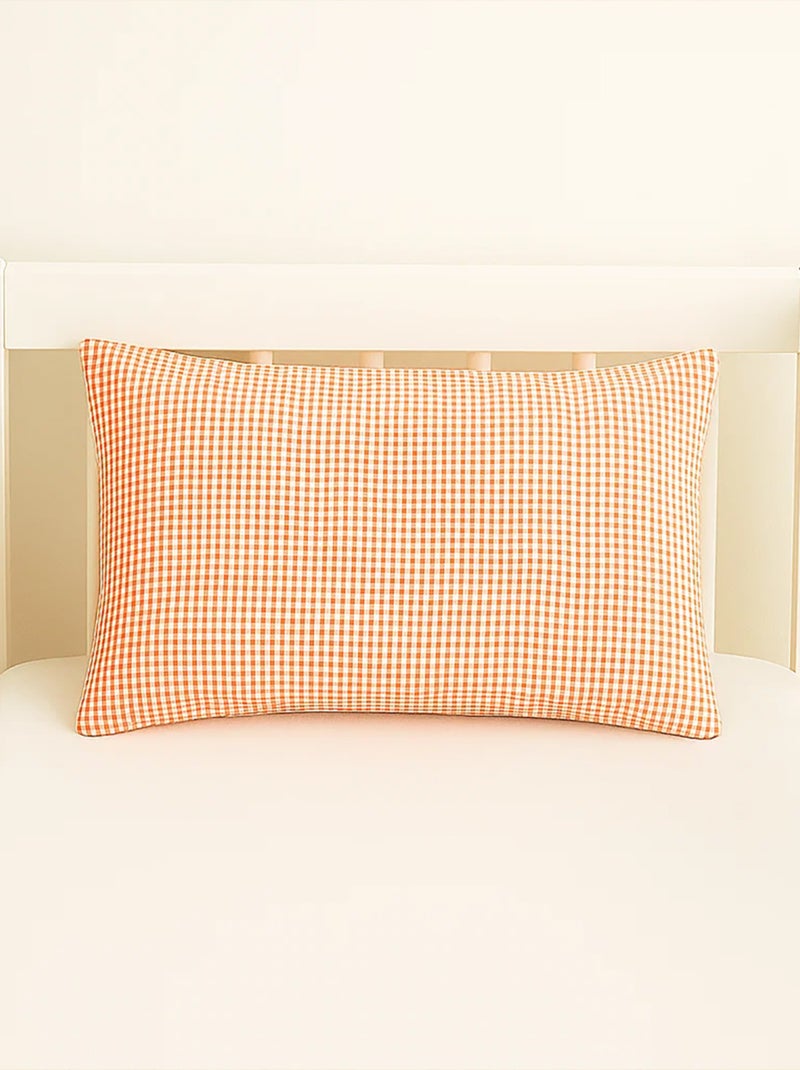 Taie d'oreiller en Coton Bio Blanc - Kiabi
