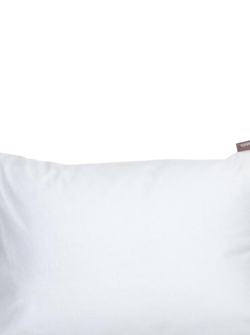 Taie d'oreiller en coton bio blanche (40 x 60 cm) Blanc - Kiabi