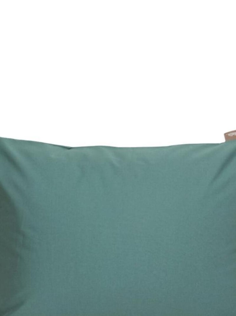 Taie d'oreiller en coton bio eucalyptus (40 x 60 cm) Vert - Kiabi