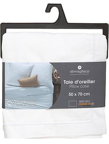 Taie d'oreiller en coton CARINA