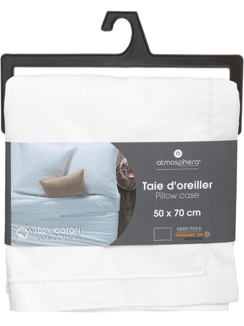 Taie d'oreiller en coton CARINA - Kiabi