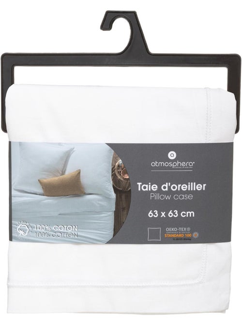 Taie d'oreiller en coton CARINA - Kiabi
