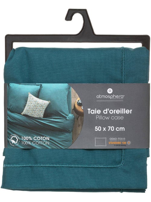 Taie d'oreiller en coton CARINA - Kiabi