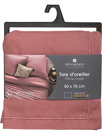 Taie d'oreiller en coton CARINA