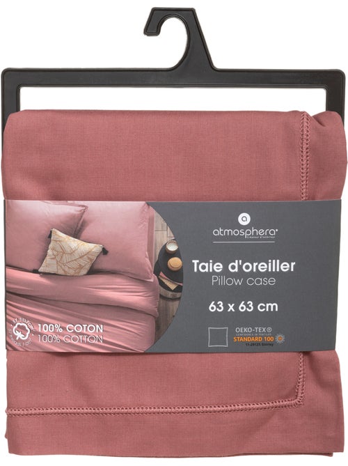 Taie d'oreiller en coton CARINA - Kiabi
