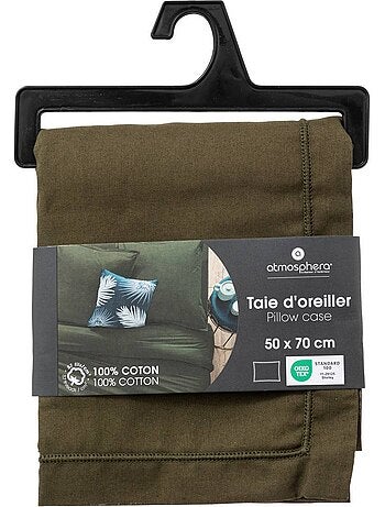 Taie d'oreiller en coton CARINA