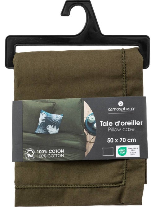Taie d'oreiller en coton CARINA - Kiabi