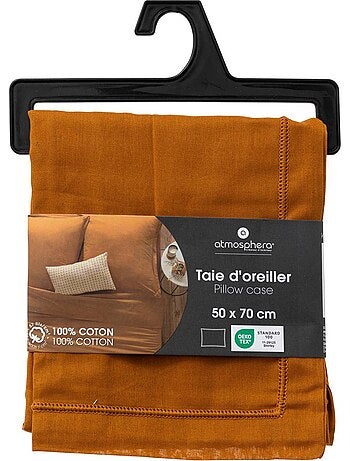Taie d'oreiller en coton CARINA