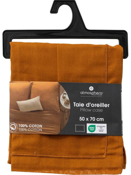 Taie d'oreiller en coton CARINA - Kiabi