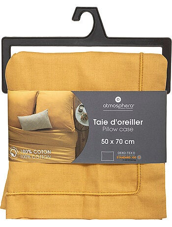 Taie d'oreiller en coton CARINA