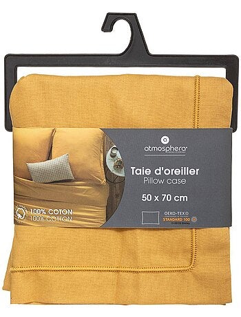 Taie d'oreiller en coton CARINA