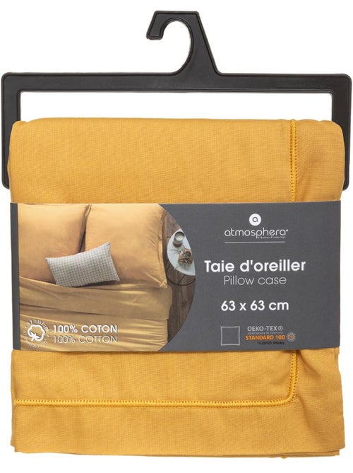 Taie d'oreiller en coton CARINA - Kiabi