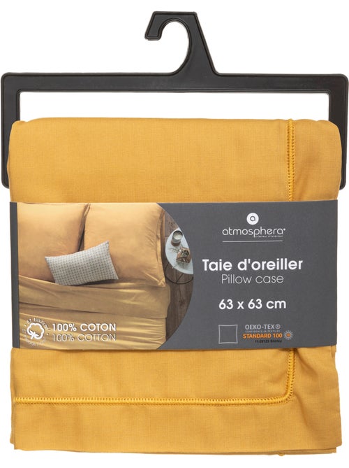 Taie d'oreiller en coton CARINA - Kiabi