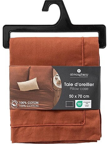 Taie d'oreiller en coton CARINA