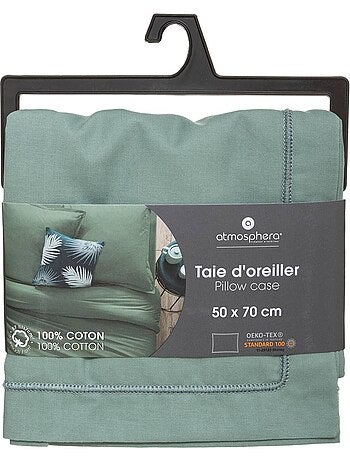 Taie d'oreiller en coton CARINA