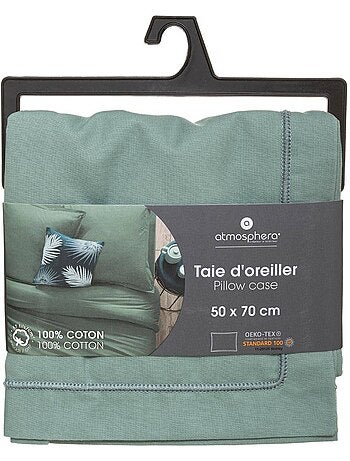 Taie d'oreiller en coton CARINA