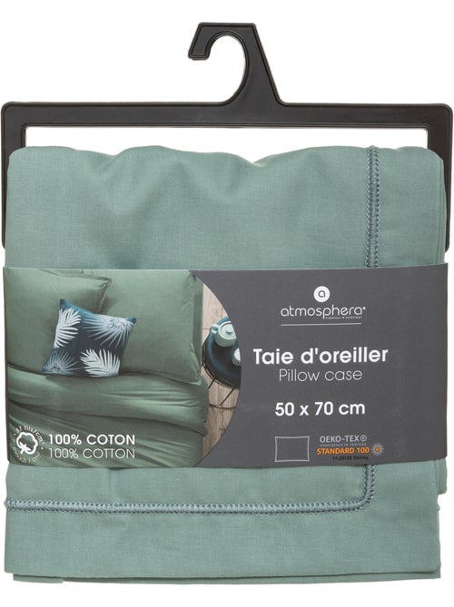 Taie d'oreiller en coton CARINA - Kiabi