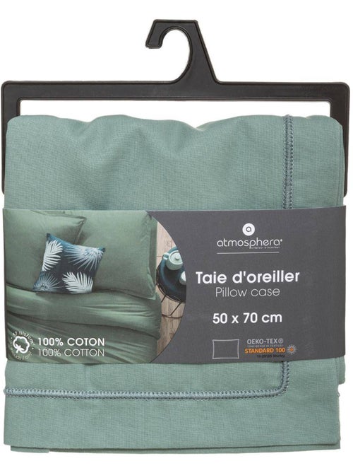 Taie d'oreiller en coton CARINA - Kiabi Taie d'oreiller en coton CARINA - Kiabi
