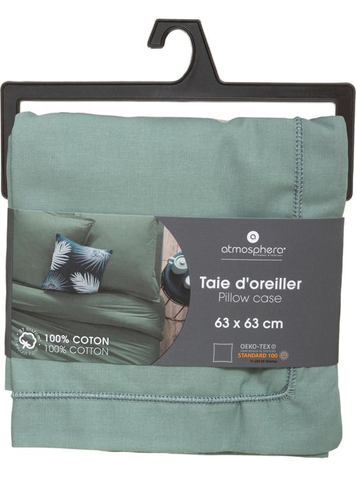 Taie d'oreiller en coton CARINA - Kiabi