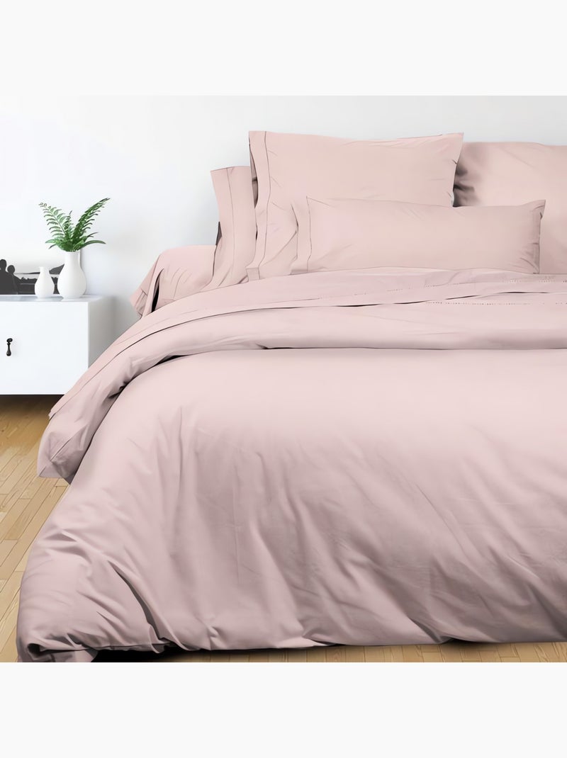 Taie d'oreiller en coton percale CAMILLE, par Songe de Camille Rose - Kiabi