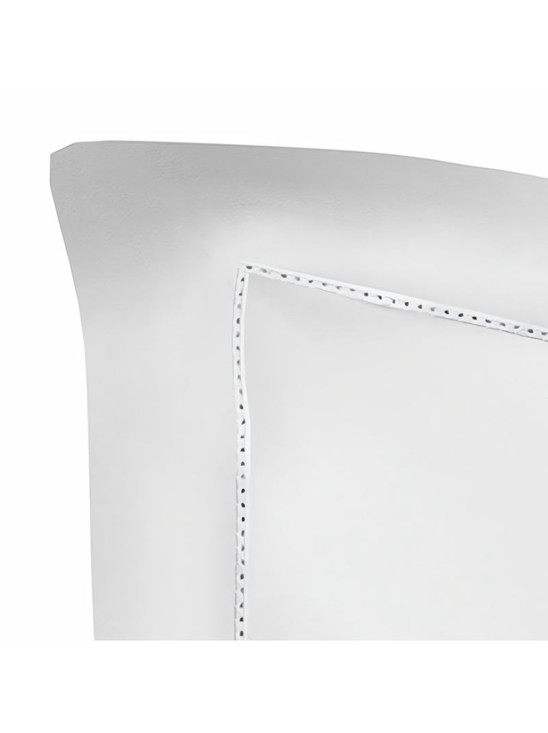 Taie d'oreiller en coton PERCALE, par Soleil d'ocre Blanc - Kiabi