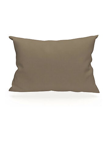 Taie d'oreiller en coton uni 57 Fils SOLEIL D'OCRE, par Soleil d'ocre