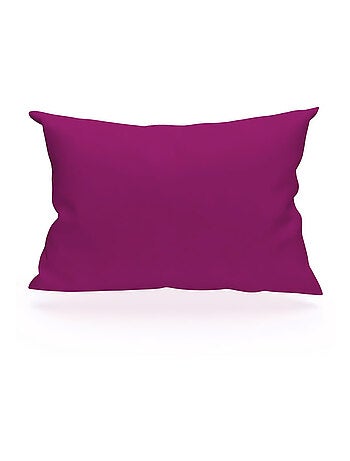 Taie d'oreiller en coton uni 57 Fils SOLEIL D'OCRE, par Soleil d'ocre