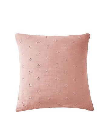 Taie d'oreiller en double Gaze de coton à fleurs